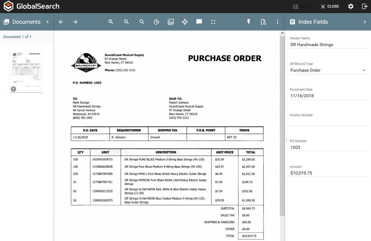 Invoice has been matched to a product receipt but the quantity was changed  on the invoice.