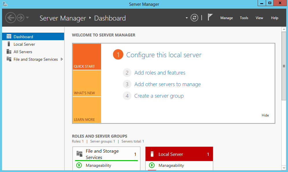 Server Manager