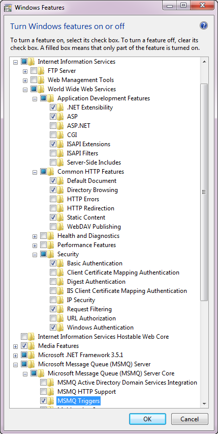 Configure IIS