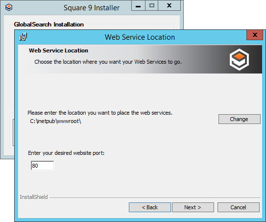 File and Web Service Location