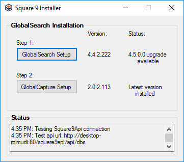 Square 9 Installer