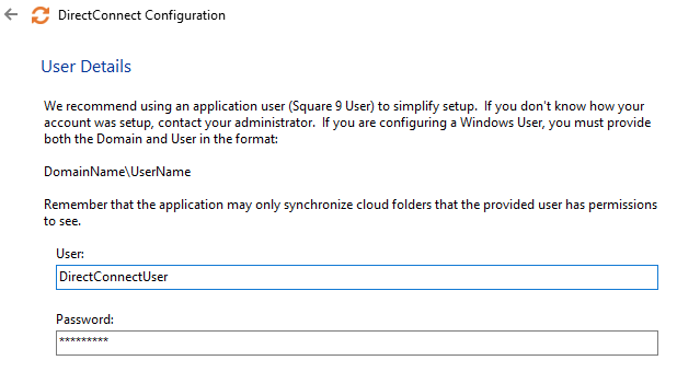 Installing and Configuring DirectConnect