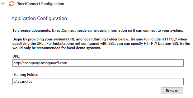 Installing and Configuring DirectConnect