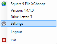 File XChange Context Menu