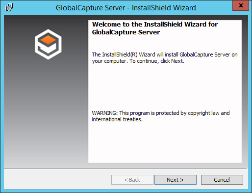 GlobalCapture Server Installation
