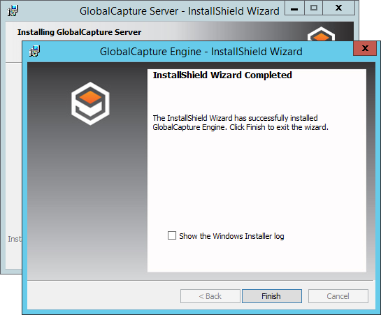 GlobalCapture Engine Installation Complete