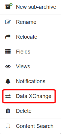GSW Admin Archives More Options Menu Data XChange v45.png